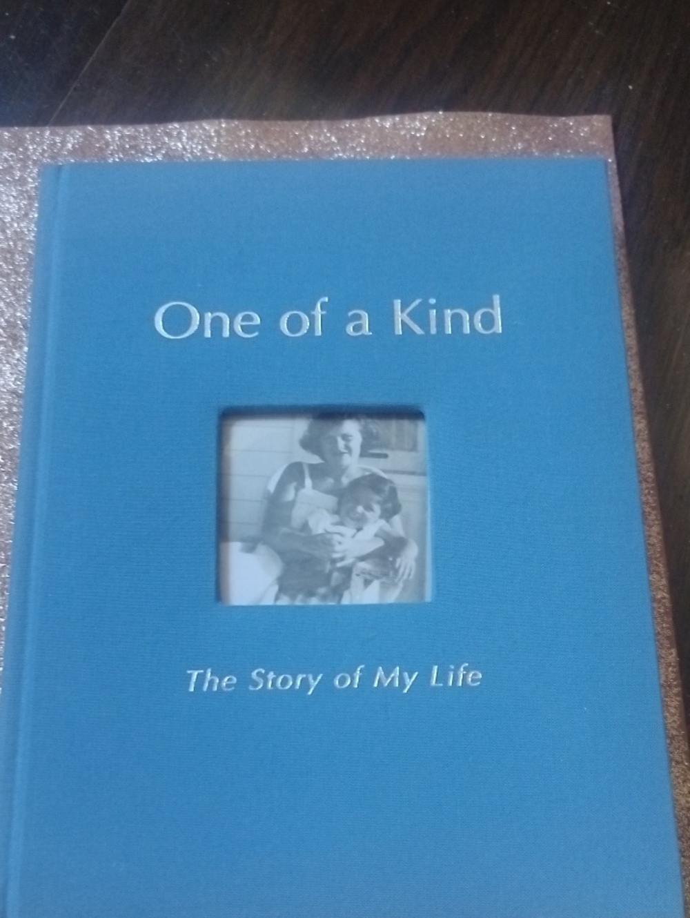 One of a Kind Blue Photo Memory Book - The Story of My Life Nordstrom New
